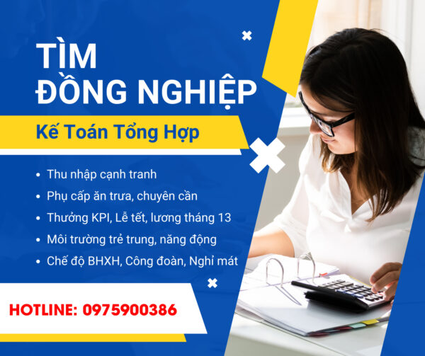 HPT Tuyển dụng kế toán tổng hợp đi làm ngay