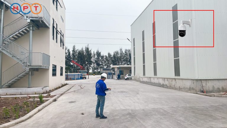 LẮP ĐẶT CAMERA GIÁM SÁT NHÀ MÁY TẠI KHU CÔNG NGHIỆP NAM SÁCH